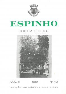 Espinho: boletim cultural Vol.3, n.º10, 1981