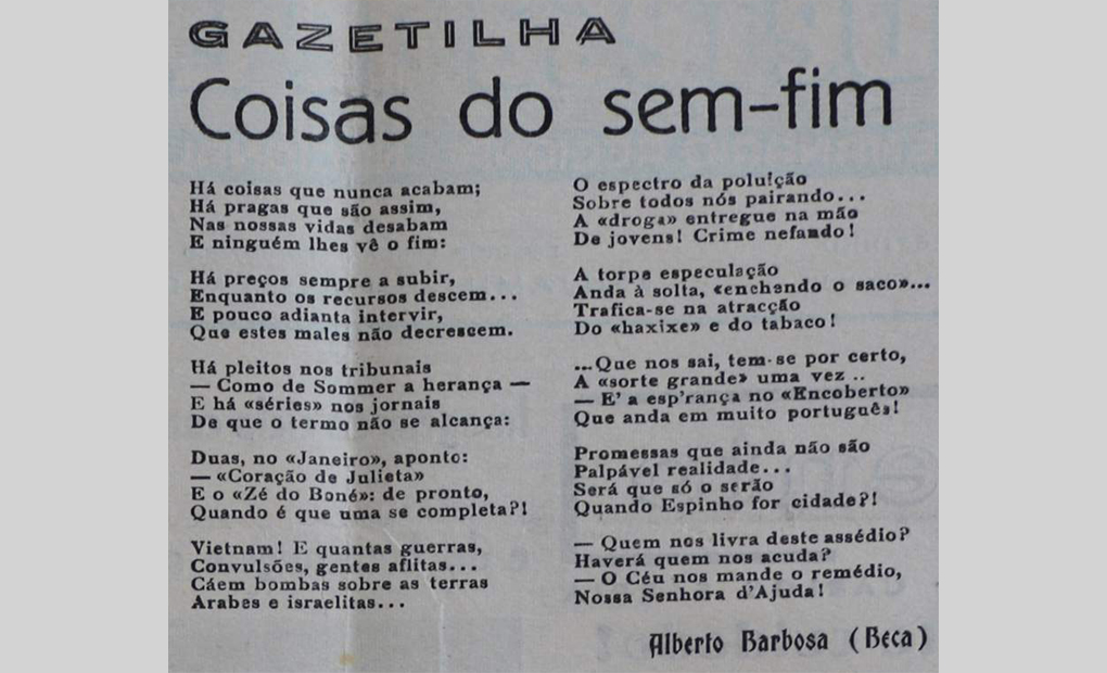 Alberto Barbosa - "Gazetilhas" #3