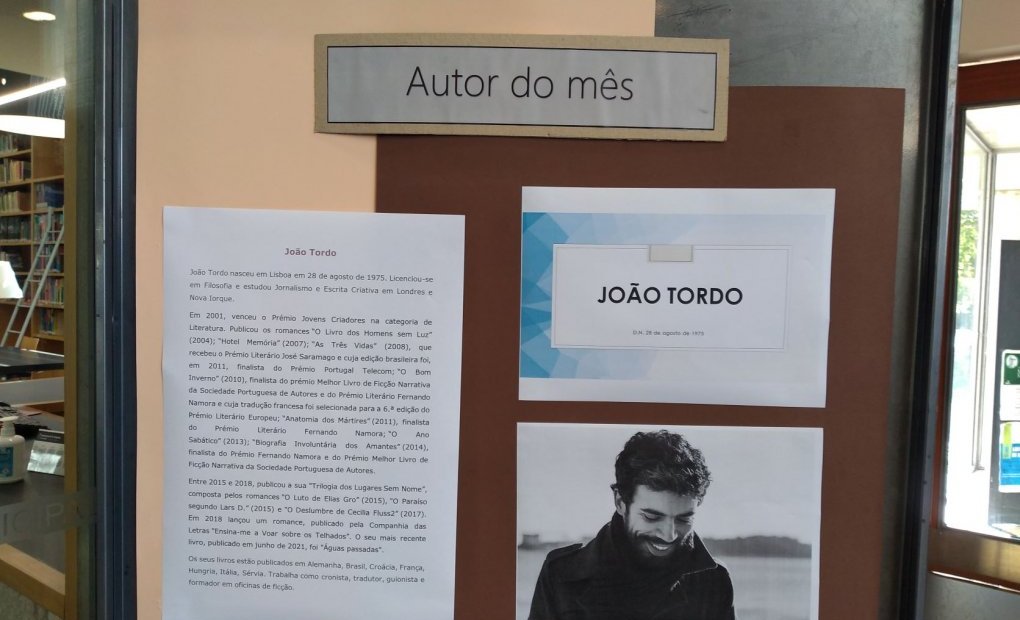 Autor do mês | João Tordo #2